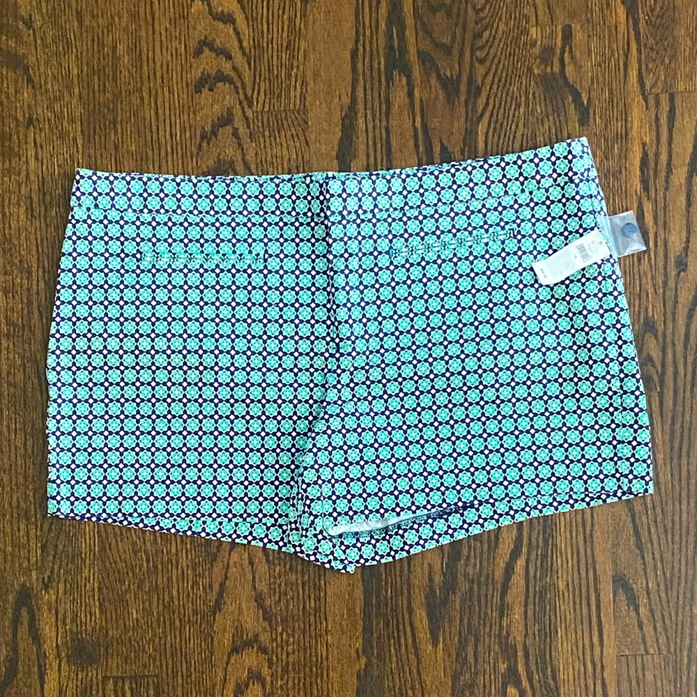 Gap Aqua & Blue Patterned Shorts